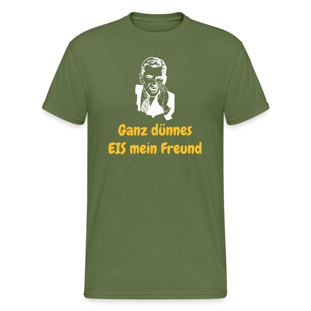 SSW1467 Tshirt Ganz dünnes EIS mein Freund - Militärgrün