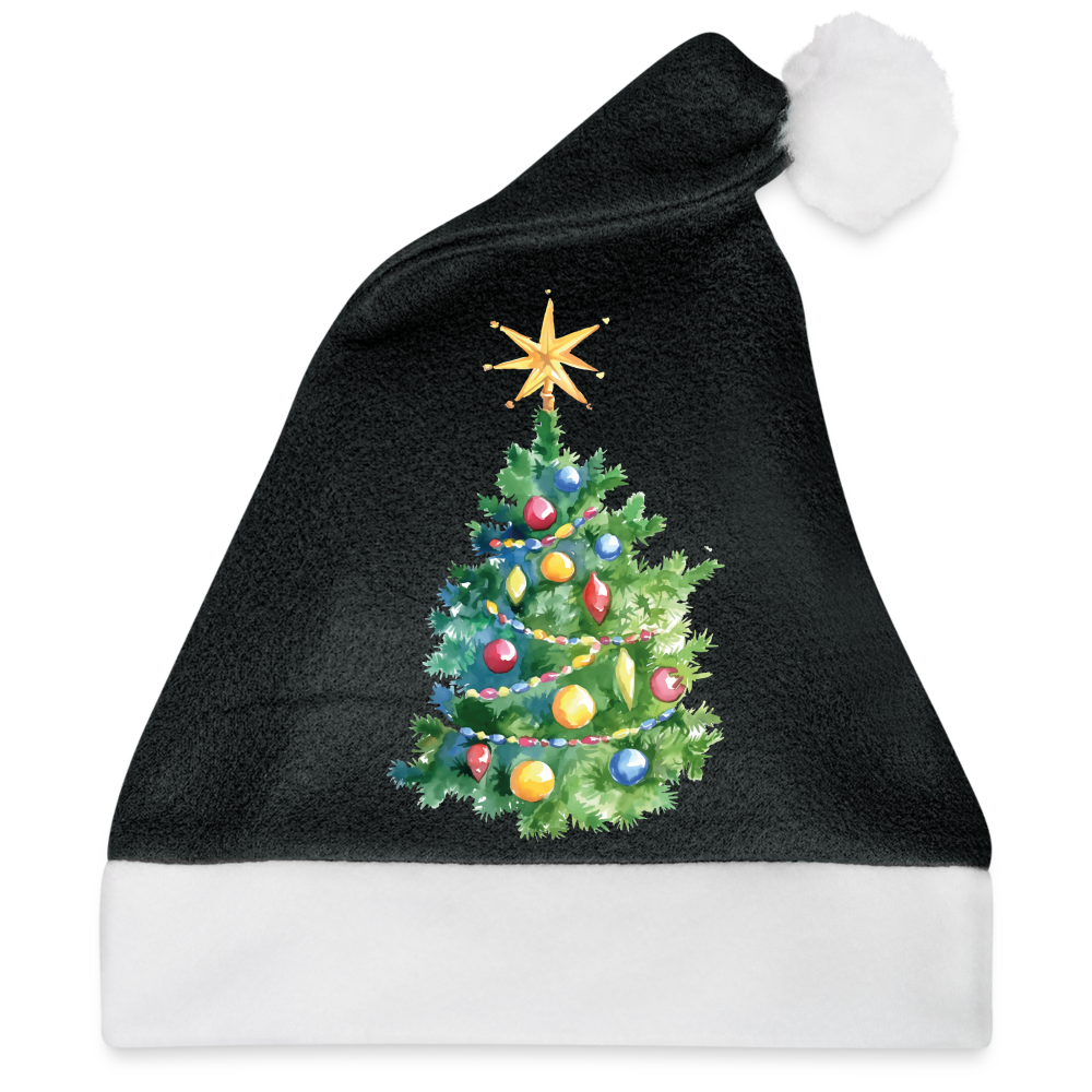 Weihnachtsmütze Weihnachtsbaum - Schwarz/Weiß