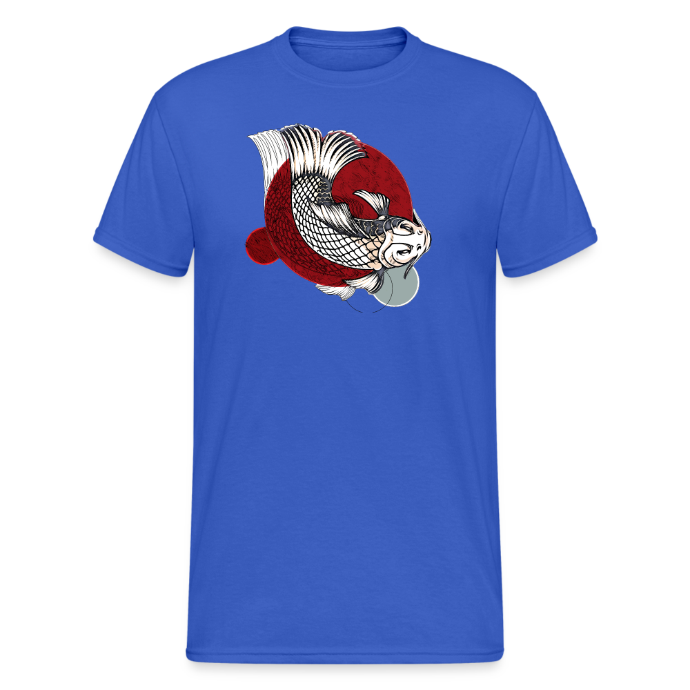 SSW1474 Tshirt Japanese_fish - Königsblau