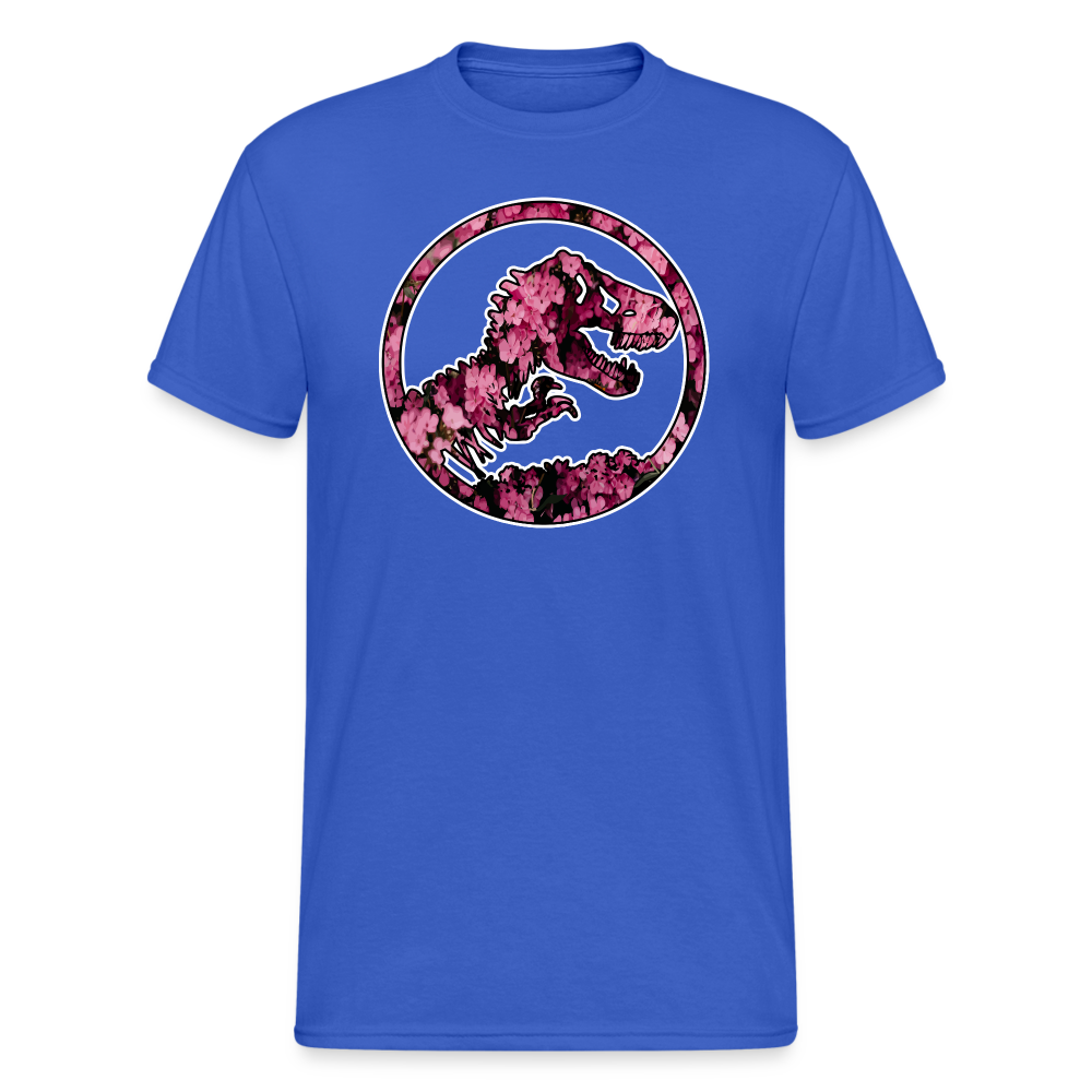 SSW1478 Tshirt jurassic_flowers_v2 - Königsblau
