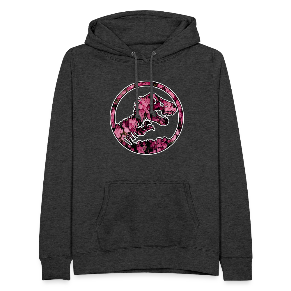 SSW1480 Hoodie jurassic_flowers_v2 - Anthrazit