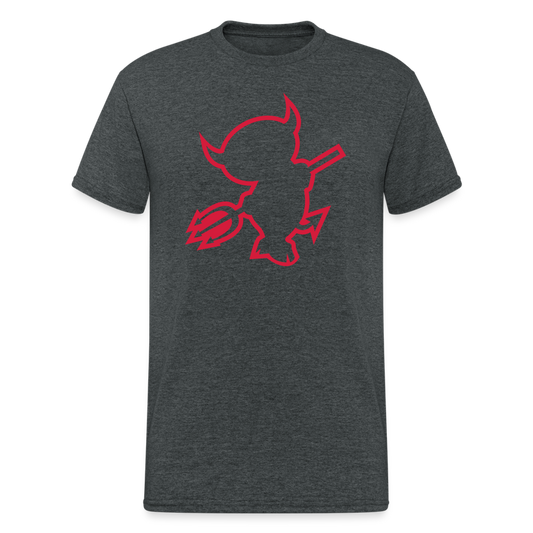 SSW1490 Tshirt Devil - Dunkelgrau meliert