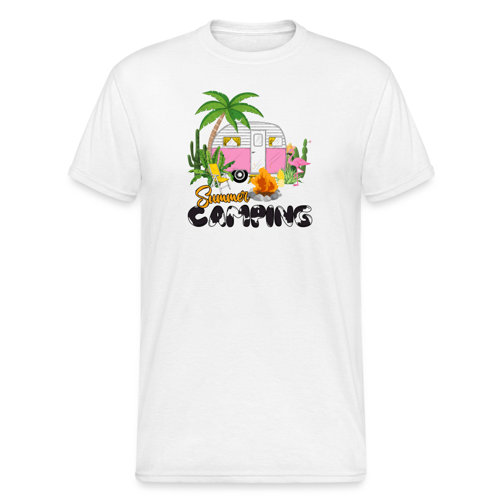 SSW1495 Tshirt Summer_camping - weiß