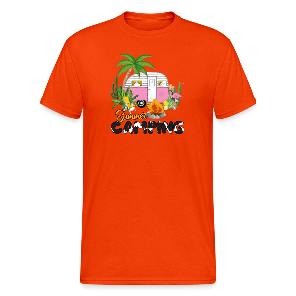 SSW1495 Tshirt Summer_camping - kräftig Orange