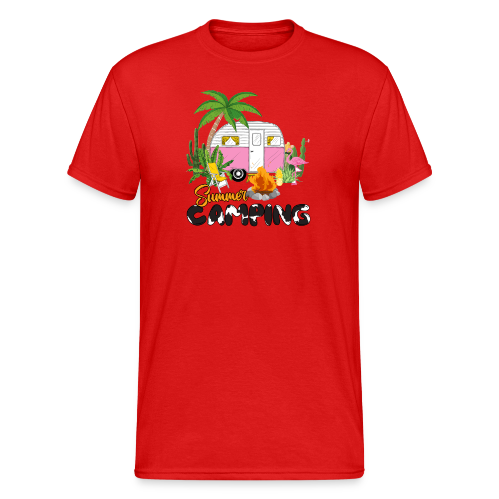 SSW1495 Tshirt Summer_camping - Rot