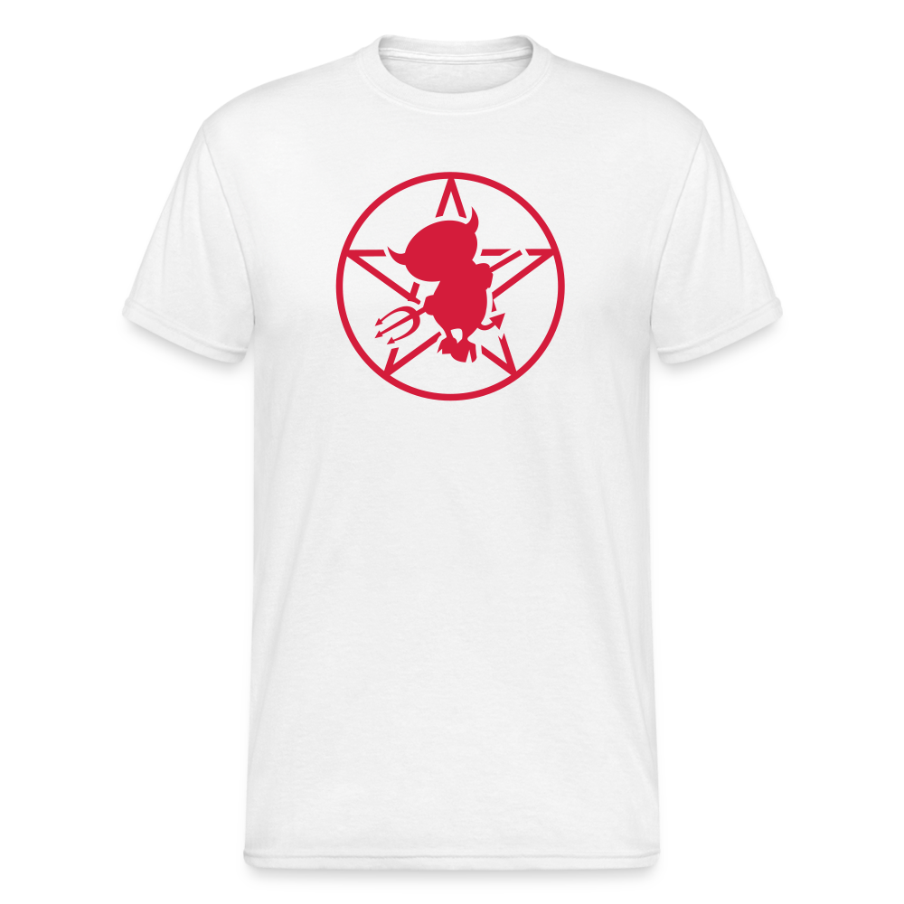 SSW1496 Tshirt Devil Star - weiß