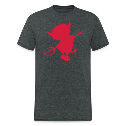 SSW1497 Tshirt Devil - Dunkelgrau meliert