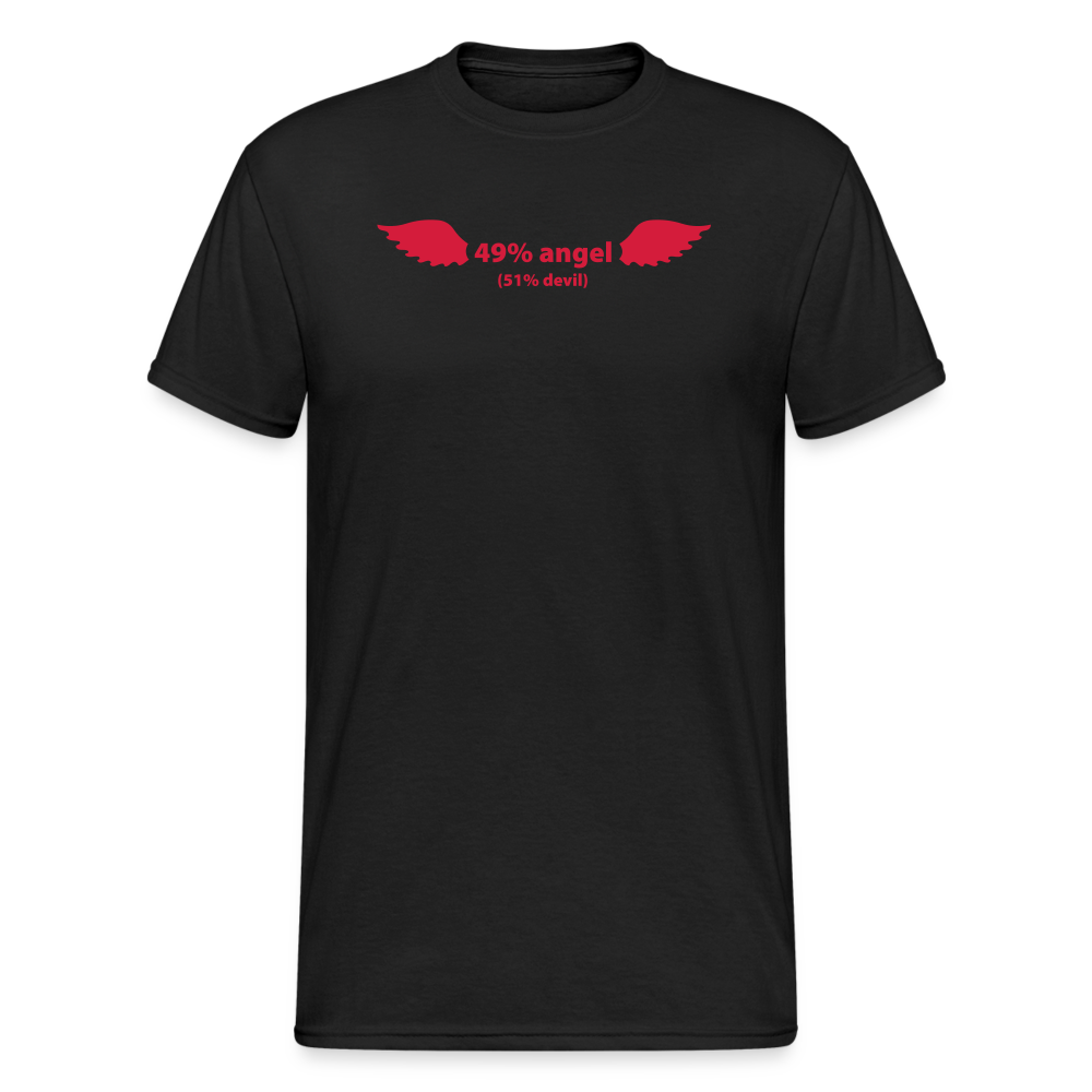 SSW1499 Tshirt 49% Angel. 51% Devil. - Schwarz