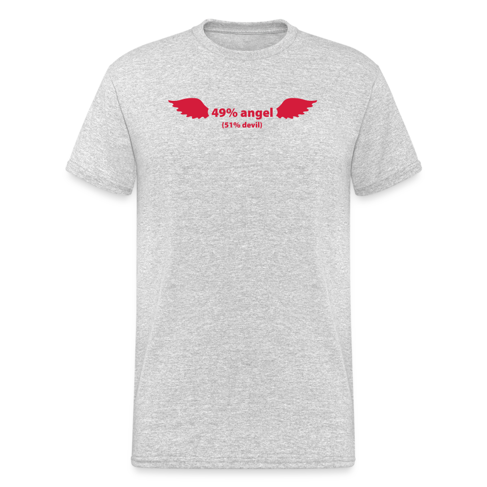 SSW1499 Tshirt 49% Angel. 51% Devil. - Grau meliert