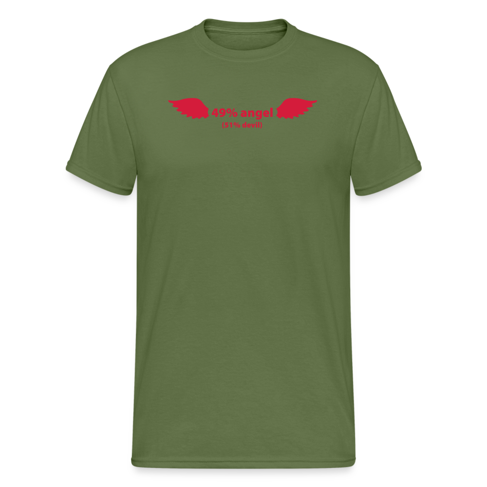 SSW1499 Tshirt 49% Angel. 51% Devil. - Militärgrün