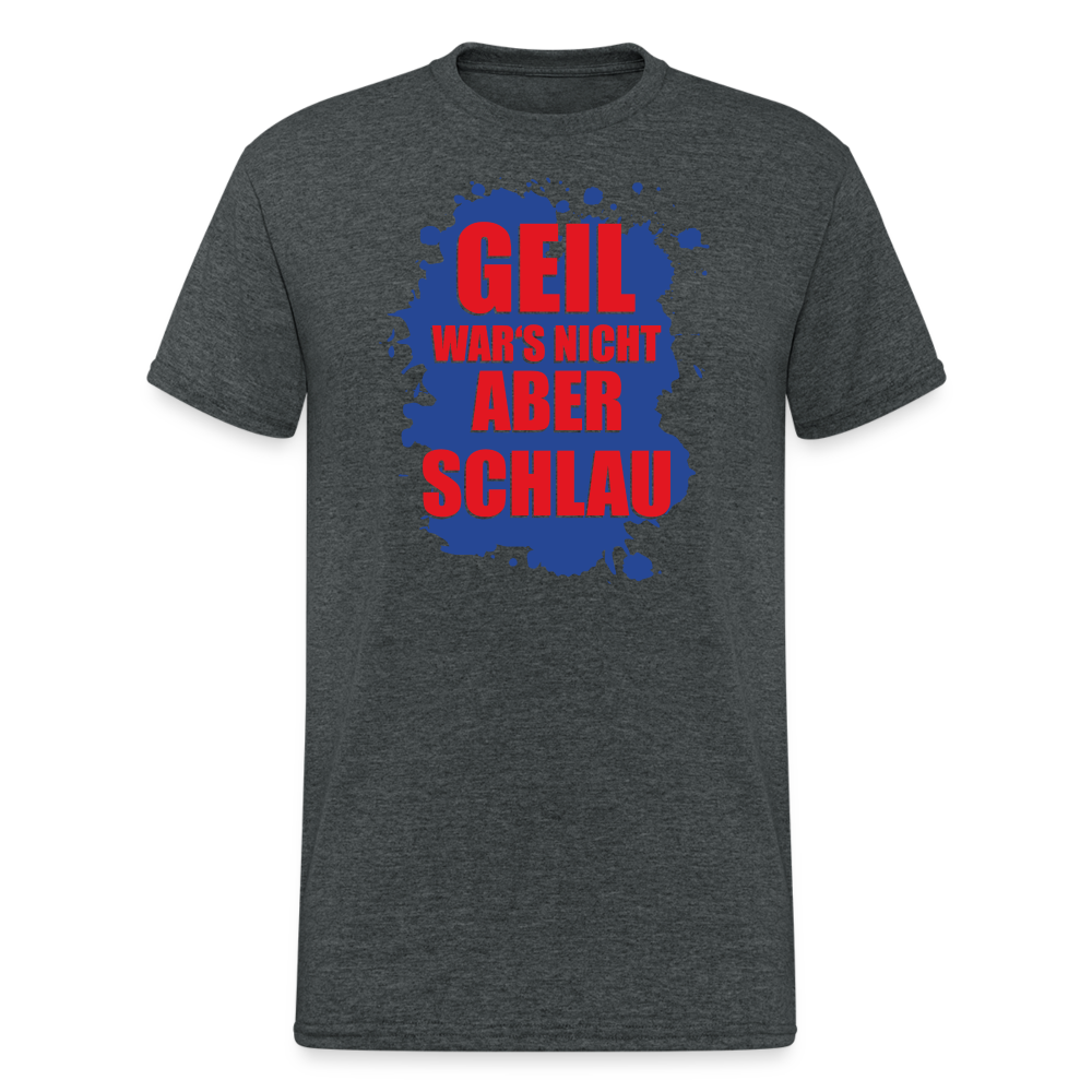 SSW1502 Tshirt Abi Motto - Dunkelgrau meliert