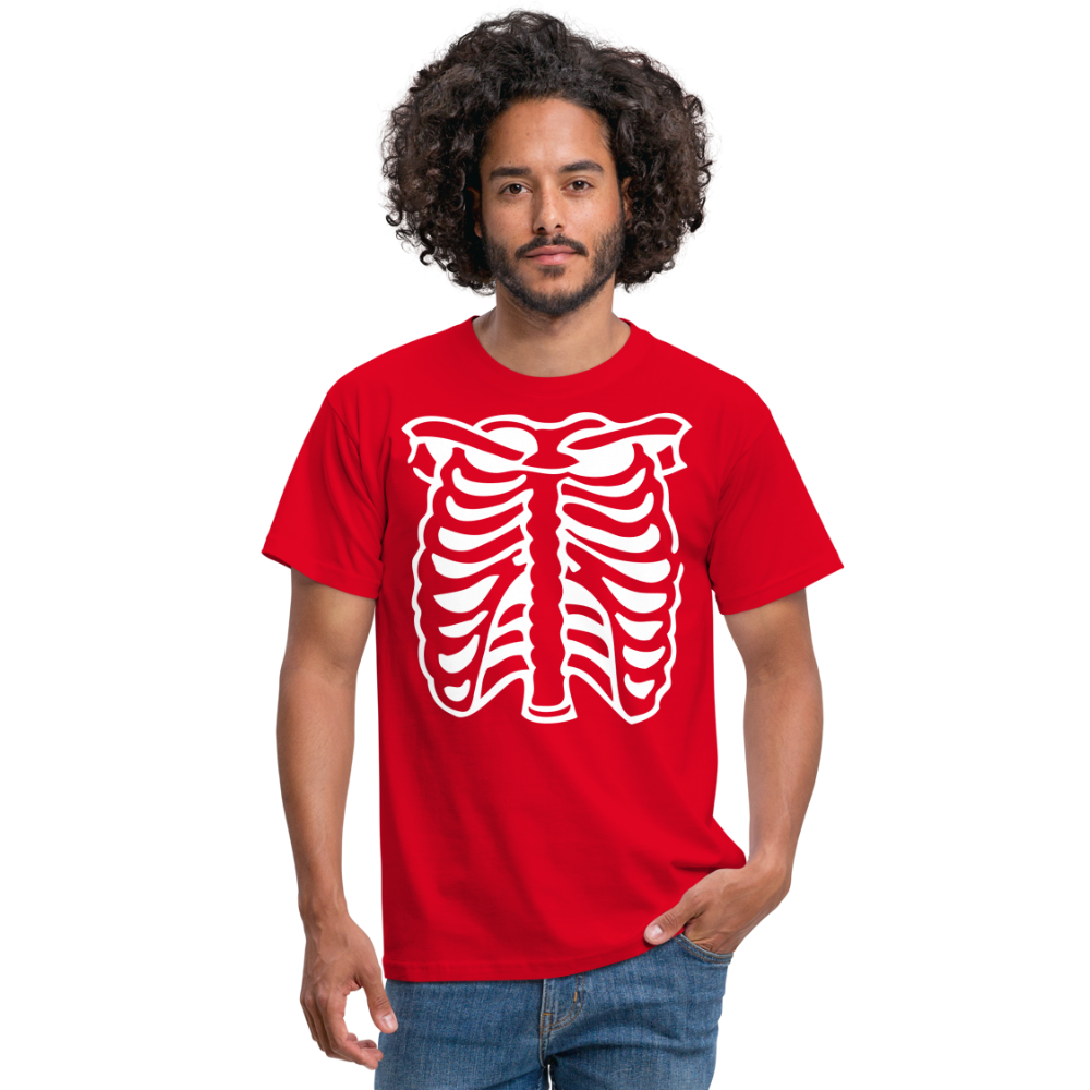 SSW1505 Tshirt Skelett - Rot