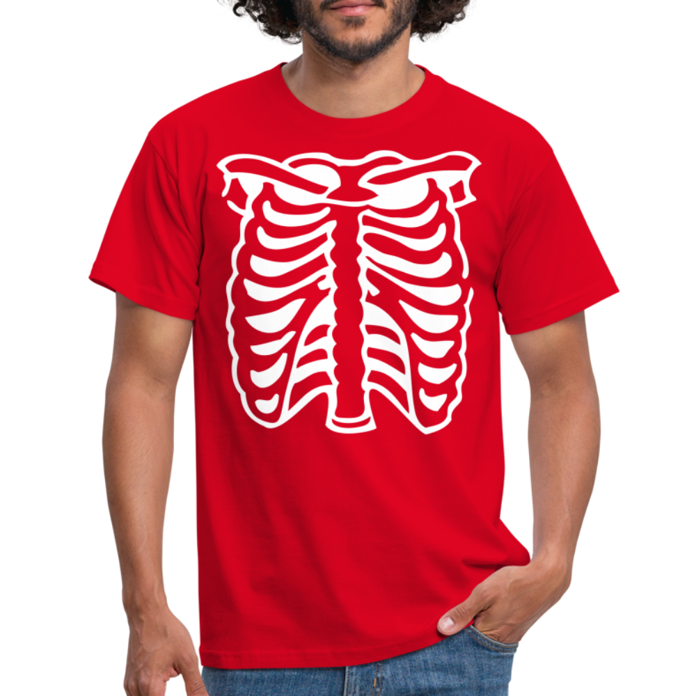 SSW1505 Tshirt Skelett - Rot