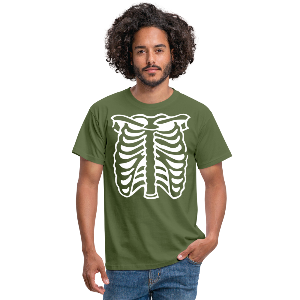 SSW1505 Tshirt Skelett - Militärgrün