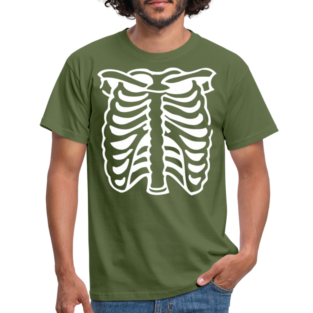 SSW1505 Tshirt Skelett - Militärgrün