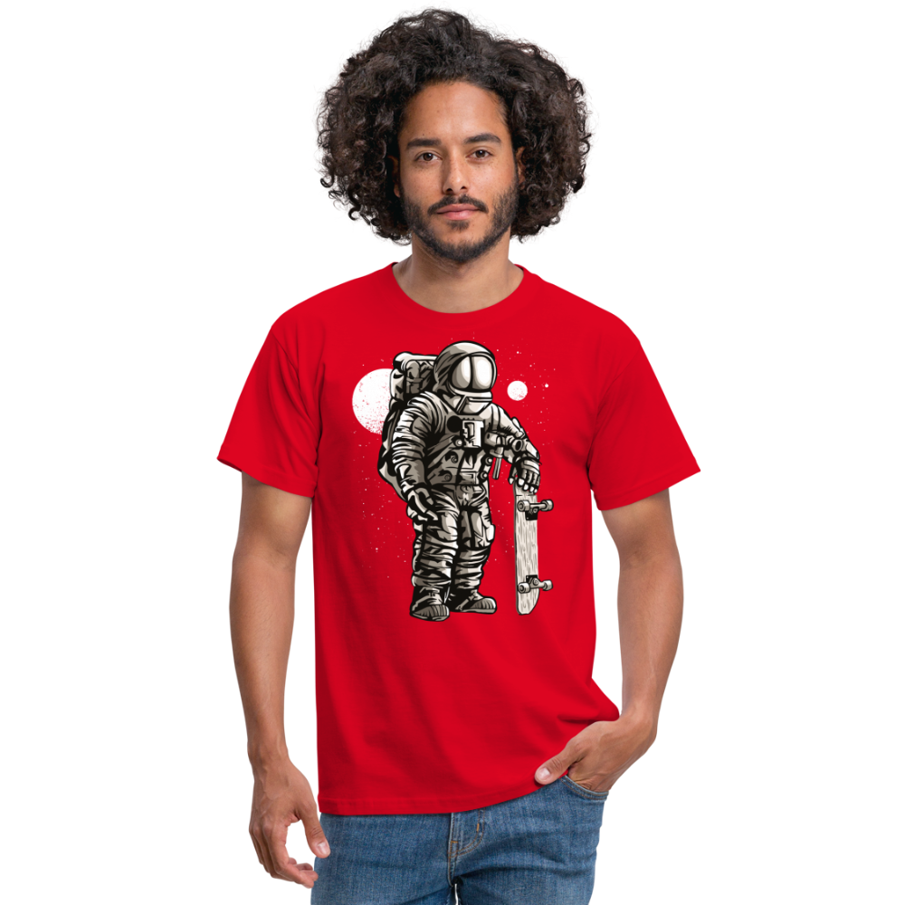 SSW1506 Tshirt Astronaut Skater - Rot