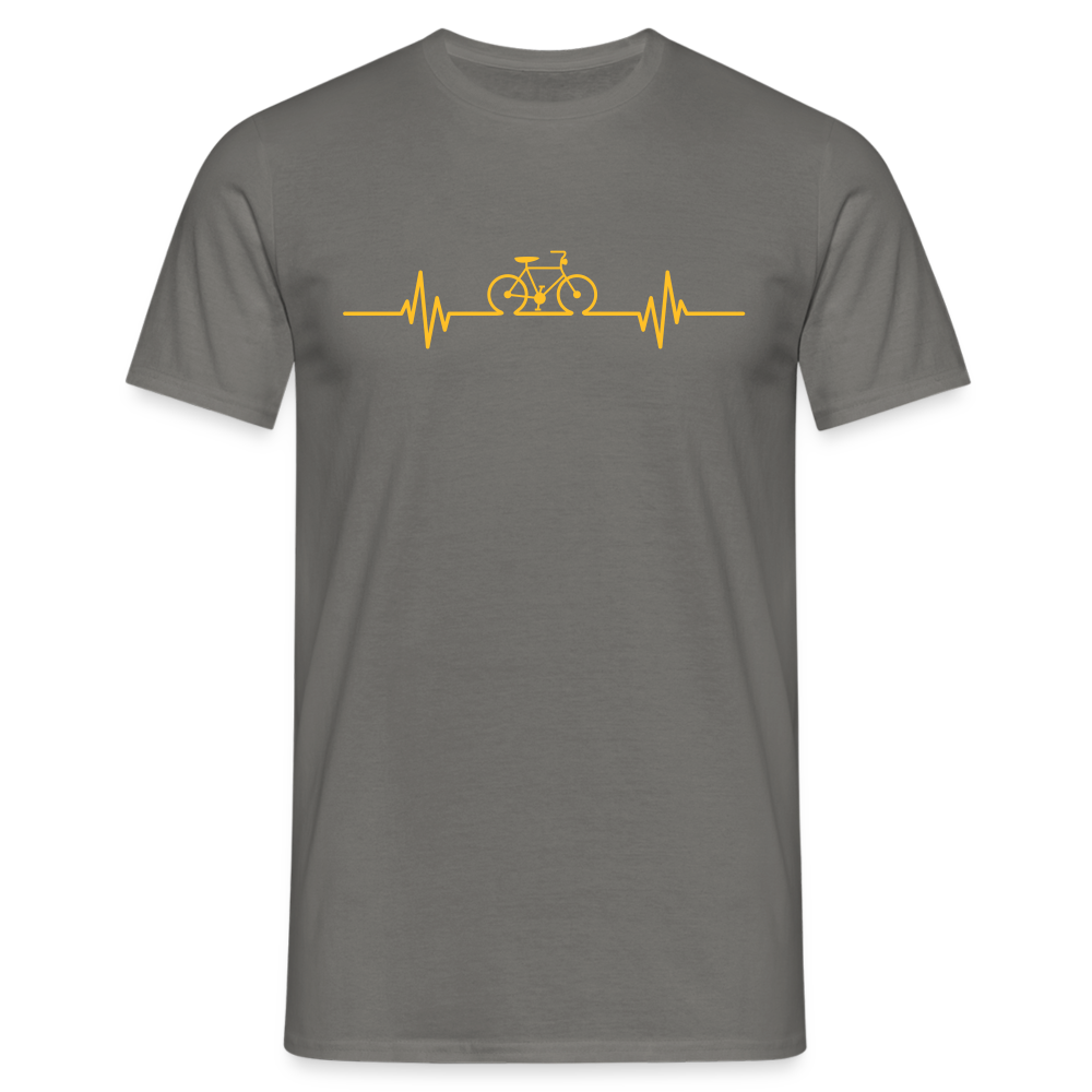SSW1511 Tshirt Fahrrad Herzschlag - Graphit