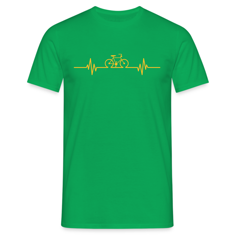 SSW1511 Tshirt Fahrrad Herzschlag - Kelly Green