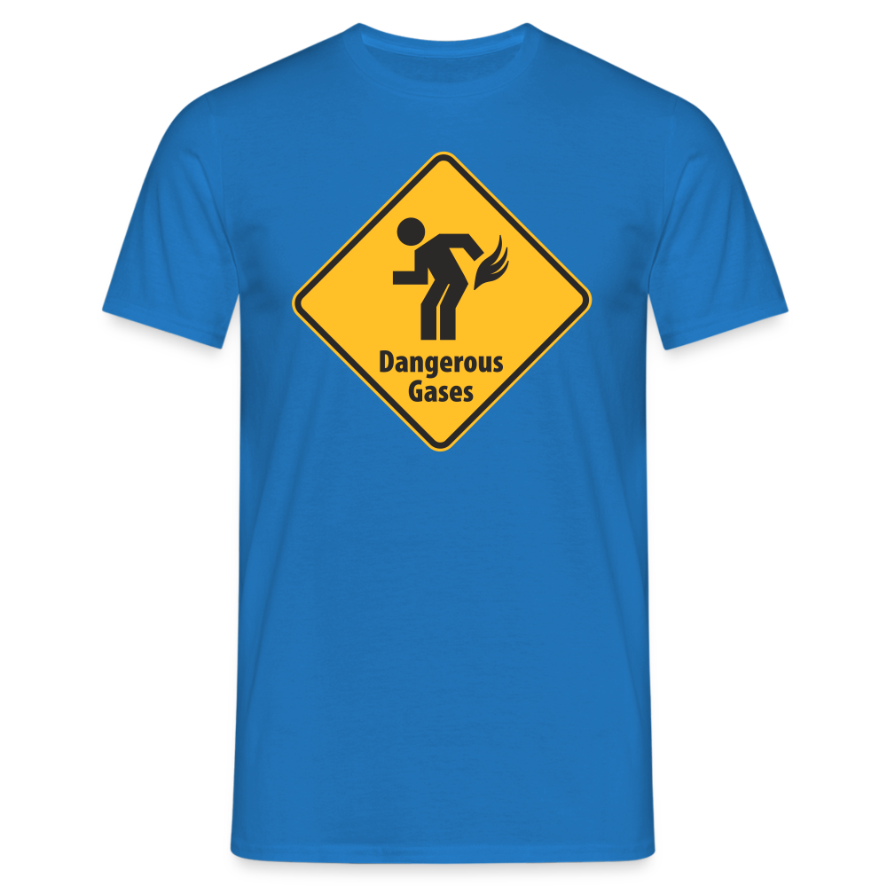 SSW1512 Tshirt dangerous Gases - Royalblau