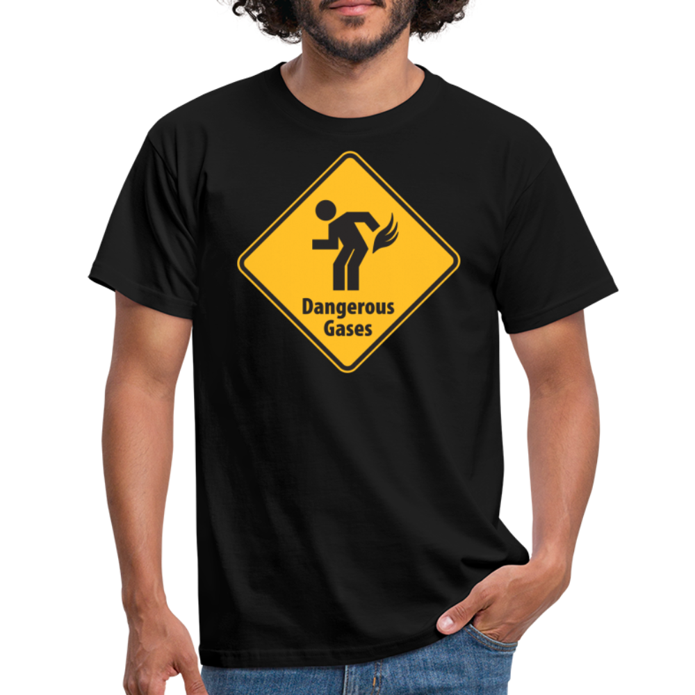 SSW1512 Tshirt dangerous Gases - Schwarz