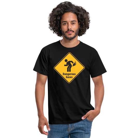 SSW1512 Tshirt dangerous Gases - Schwarz