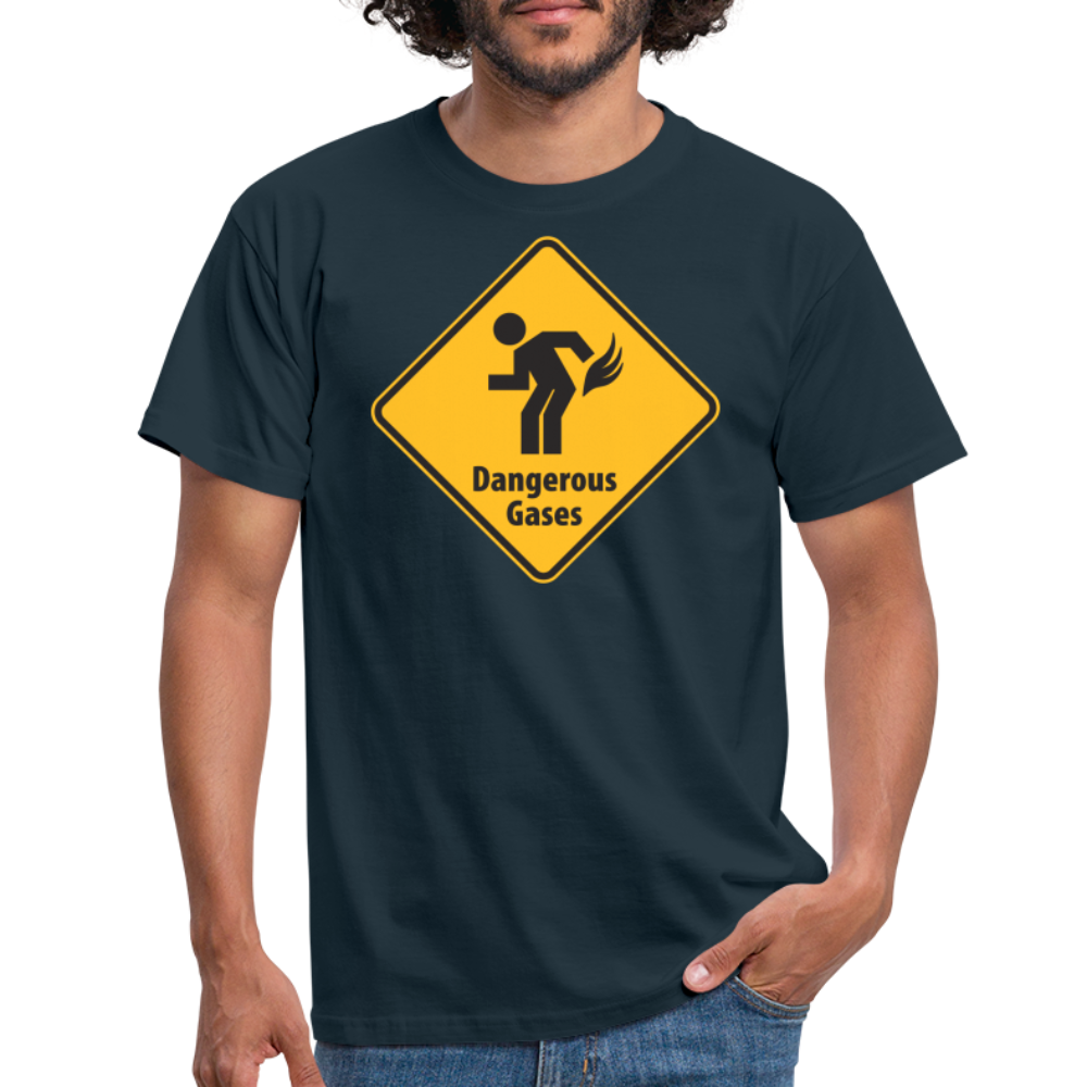 SSW1512 Tshirt dangerous Gases - Navy