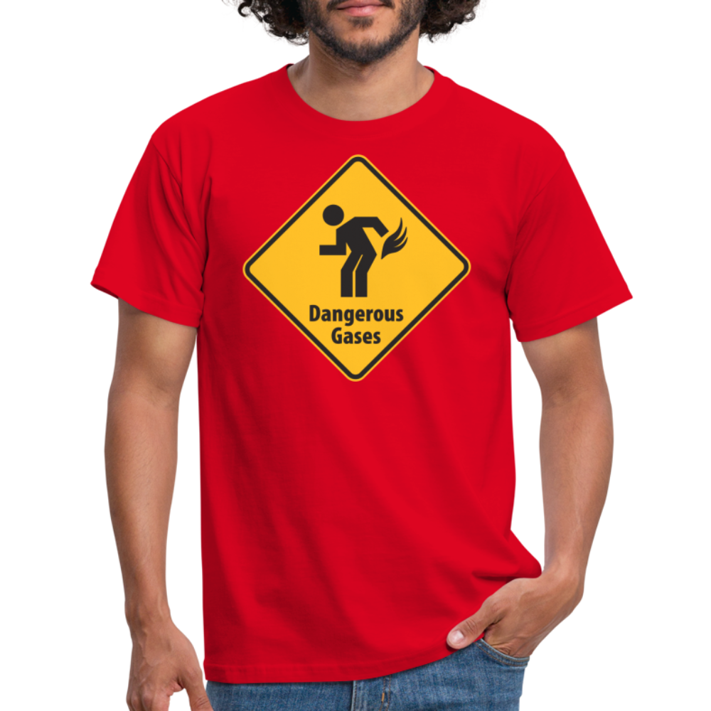 SSW1512 Tshirt dangerous Gases - Rot