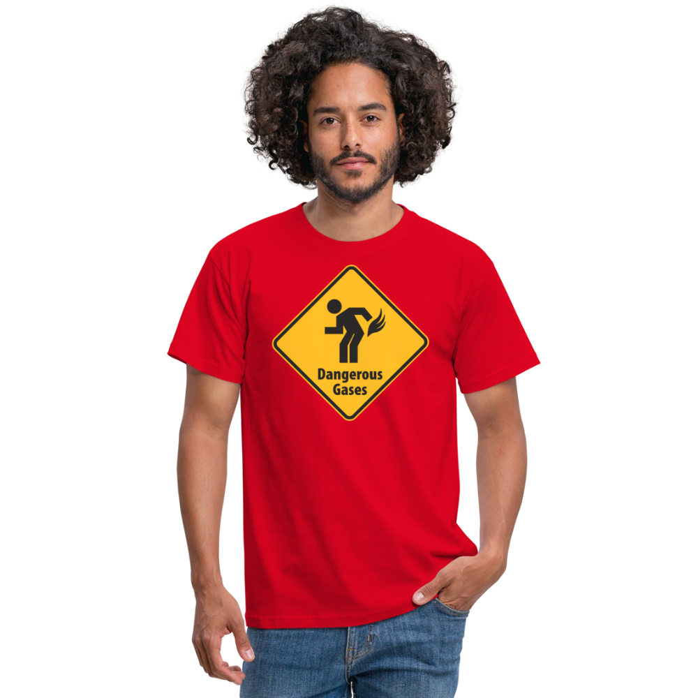 SSW1512 Tshirt dangerous Gases - Rot