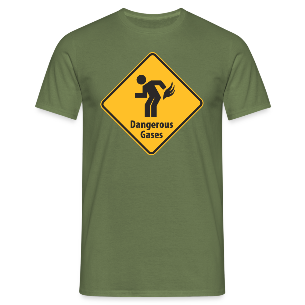 SSW1512 Tshirt dangerous Gases - Militärgrün