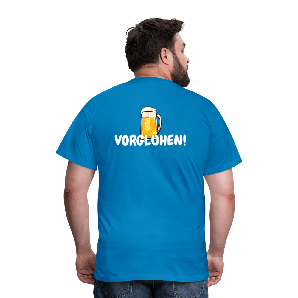 SSW1513 Tshirt Mach mal Zündung an! Ist ein Diesel musste Vorglühen! - Royalblau