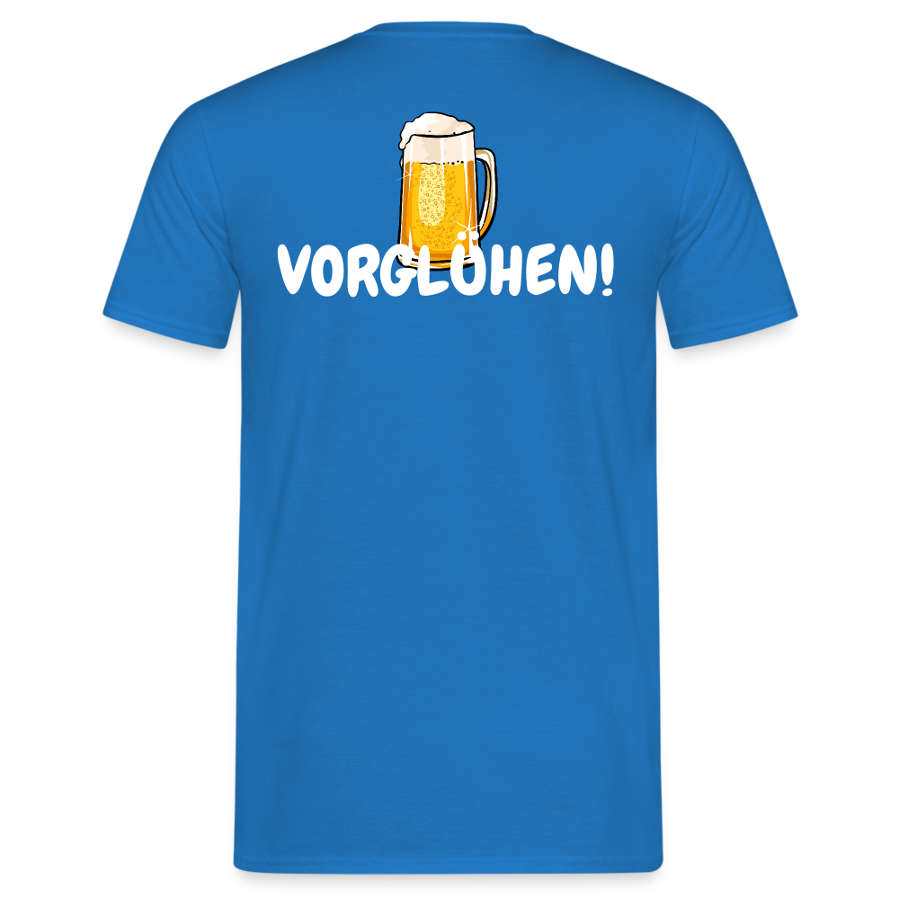 SSW1513 Tshirt Mach mal Zündung an! Ist ein Diesel musste Vorglühen! - Royalblau