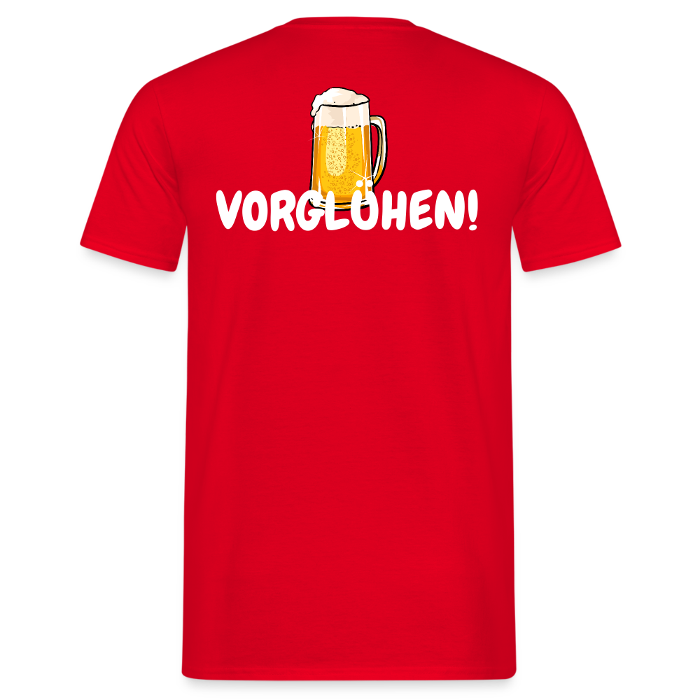 SSW1513 Tshirt Mach mal Zündung an! Ist ein Diesel musste Vorglühen! - Rot