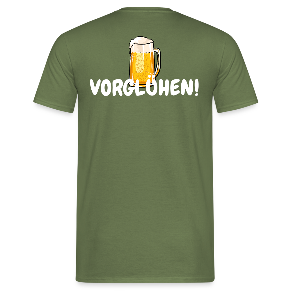 SSW1513 Tshirt Mach mal Zündung an! Ist ein Diesel musste Vorglühen! - Militärgrün
