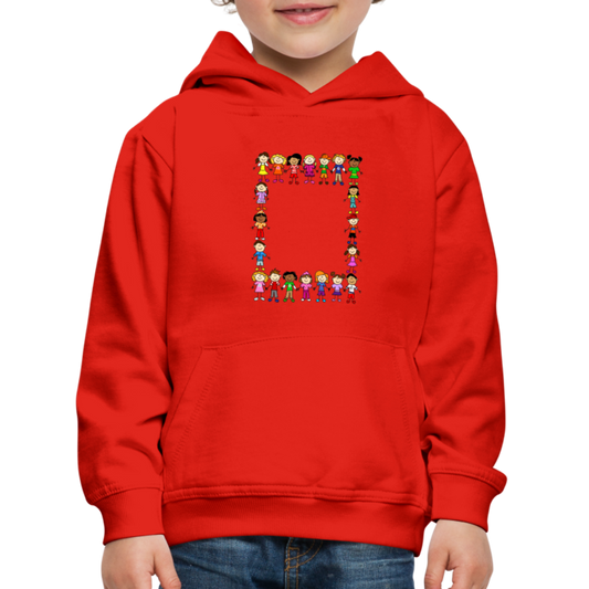 SSW1519 Kinder Hoodie Kinder - Rot