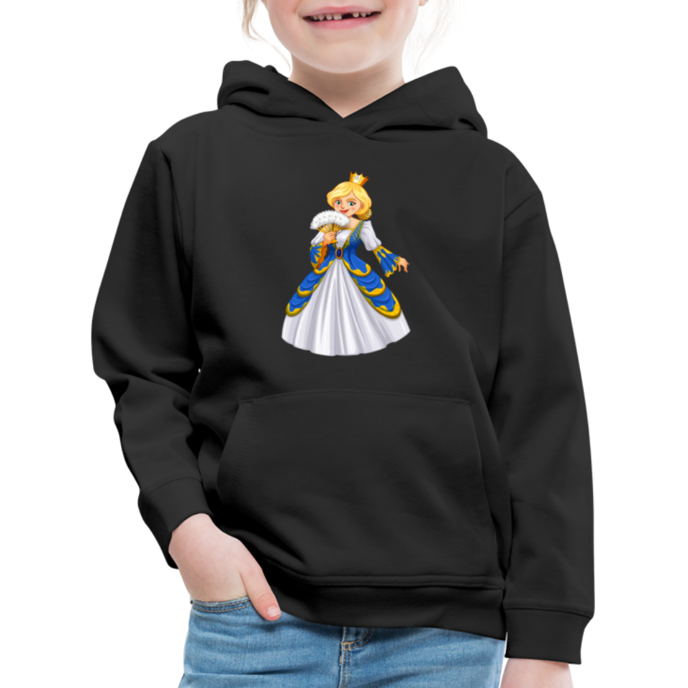 SSW1520 Kinder Hoodie Königin - Schwarz