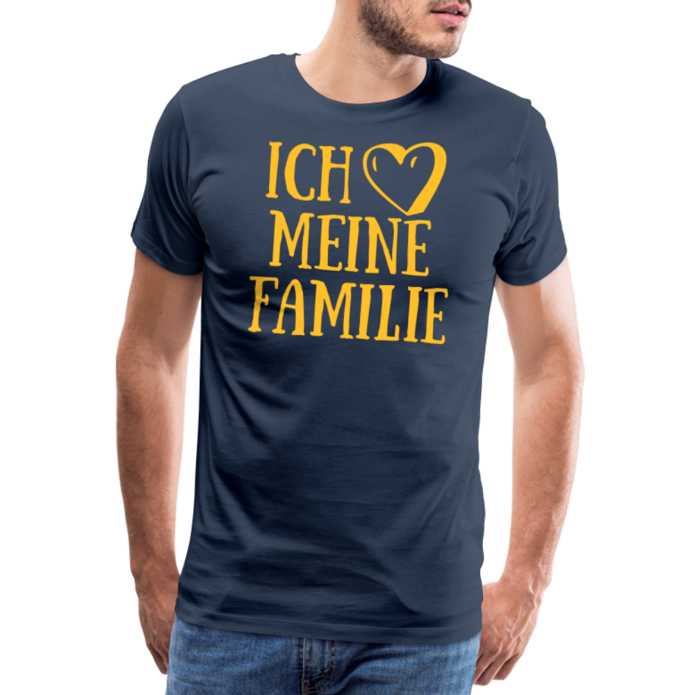 SSW1523 Tshirt ich liebe meine Familie - Navy