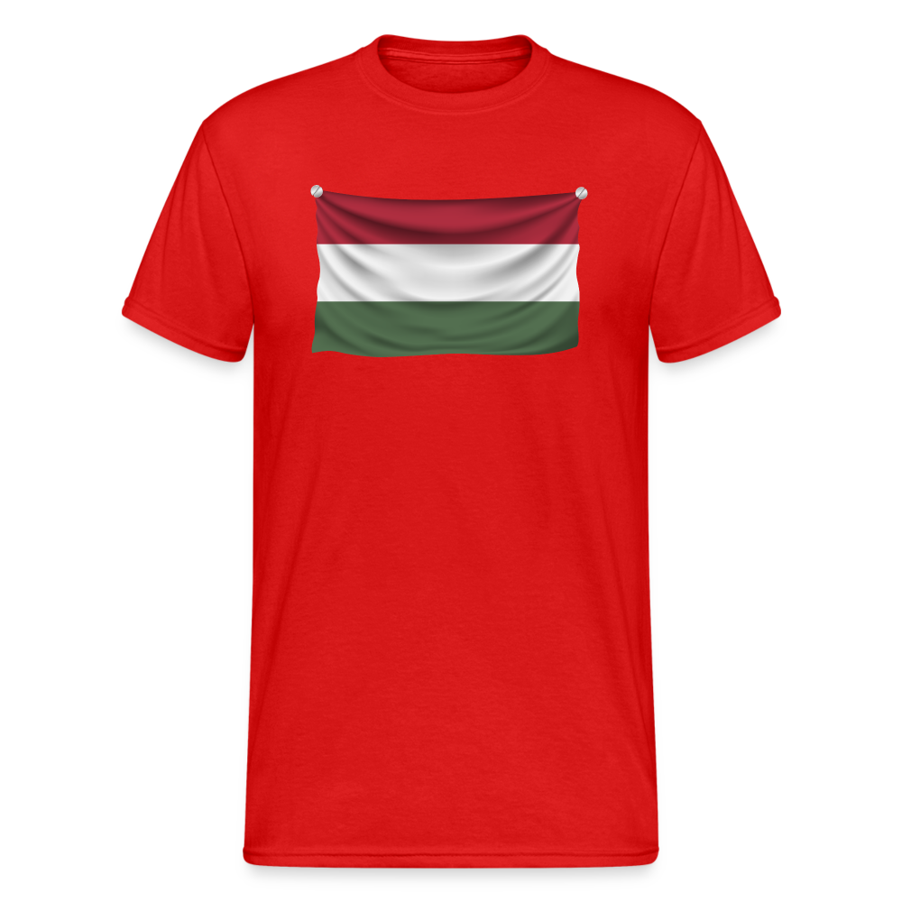 SSW1542 Tshirt Flagge Ungarn - Rot