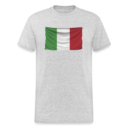 SSW1543 Tshirt Flagge Italien - Grau meliert