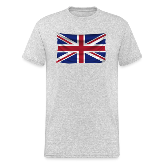 SSW1544 Tshirt Britische Flagge - Grau meliert