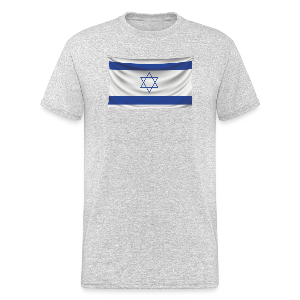 SSW1545 Tshirt Flag Israel - Grau meliert