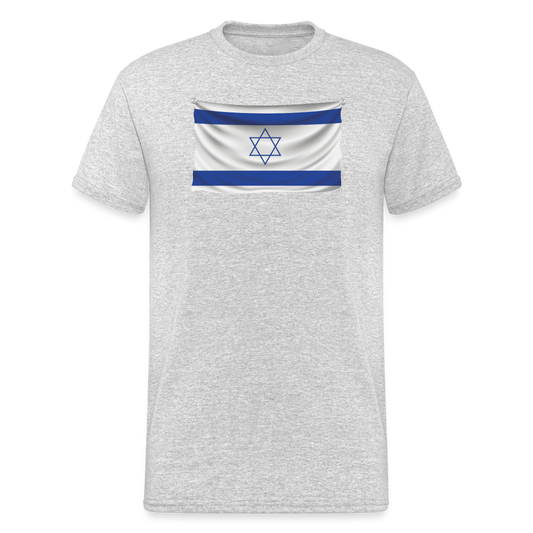 SSW1545 Tshirt Flag Israel - Grau meliert
