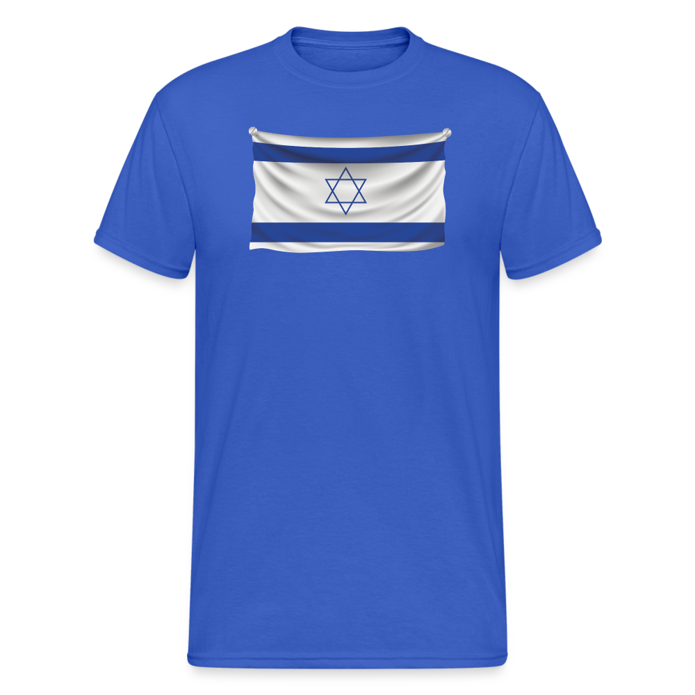 SSW1545 Tshirt Flag Israel - Königsblau