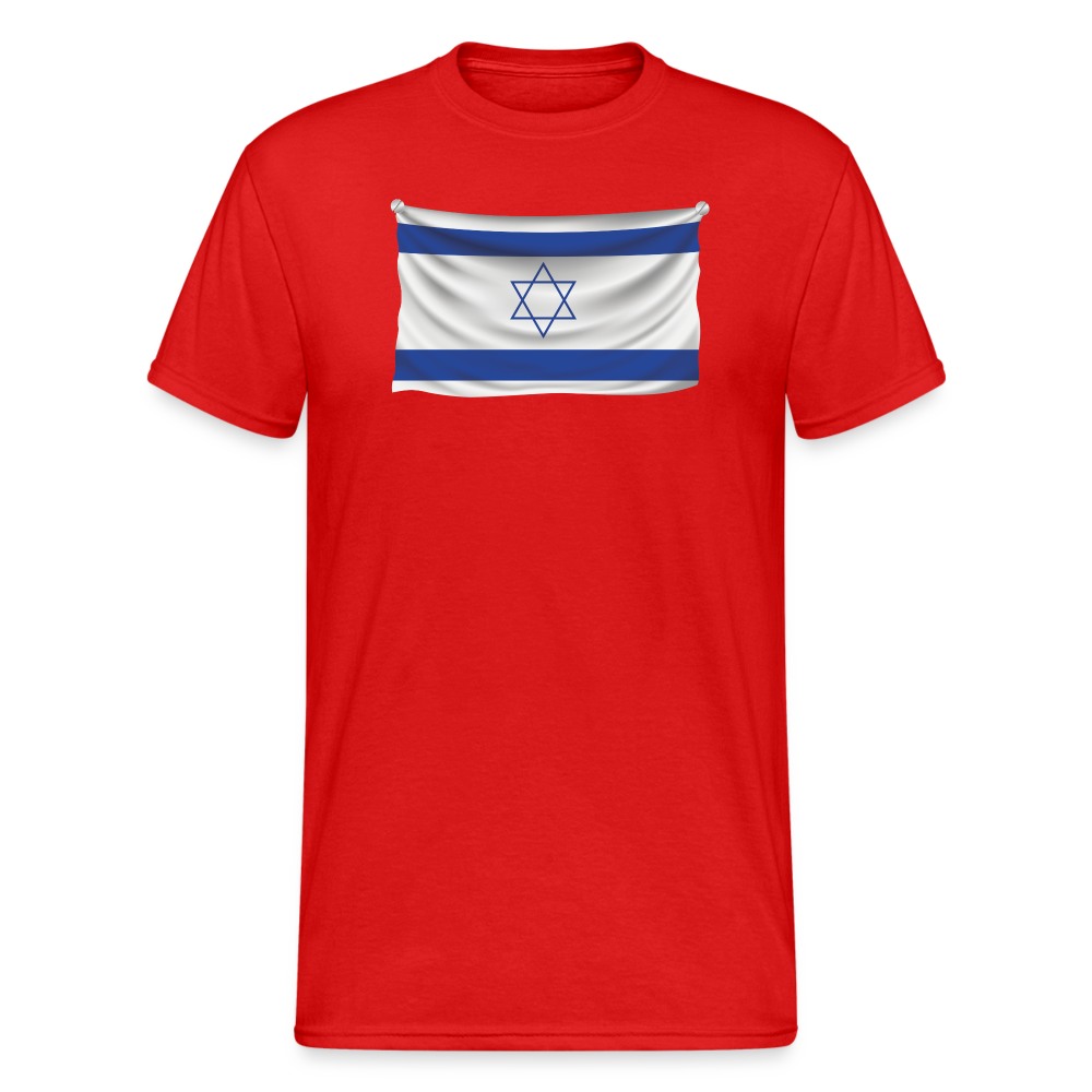 SSW1545 Tshirt Flag Israel - Rot