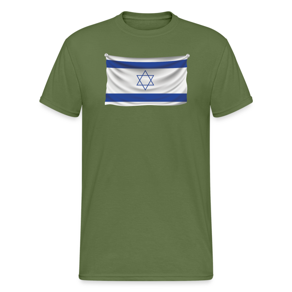 SSW1545 Tshirt Flag Israel - Militärgrün