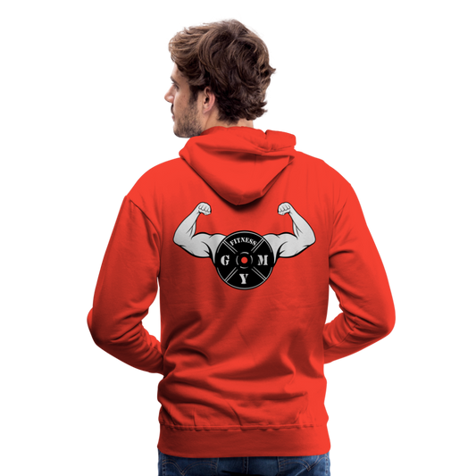 SSW1547 Hoodie gym logo - Rot