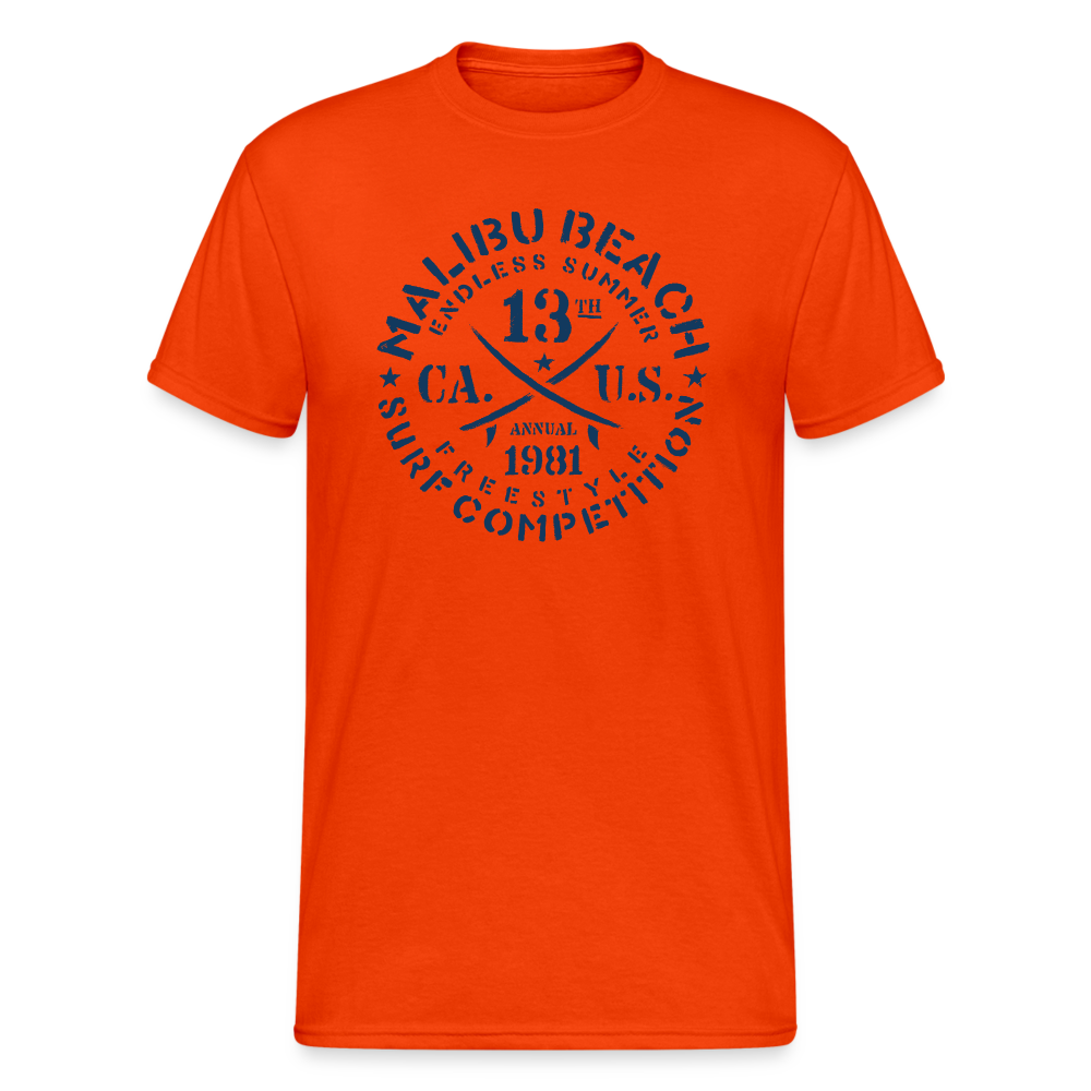 SSW1551 Tshirt Surf Label - kräftig Orange