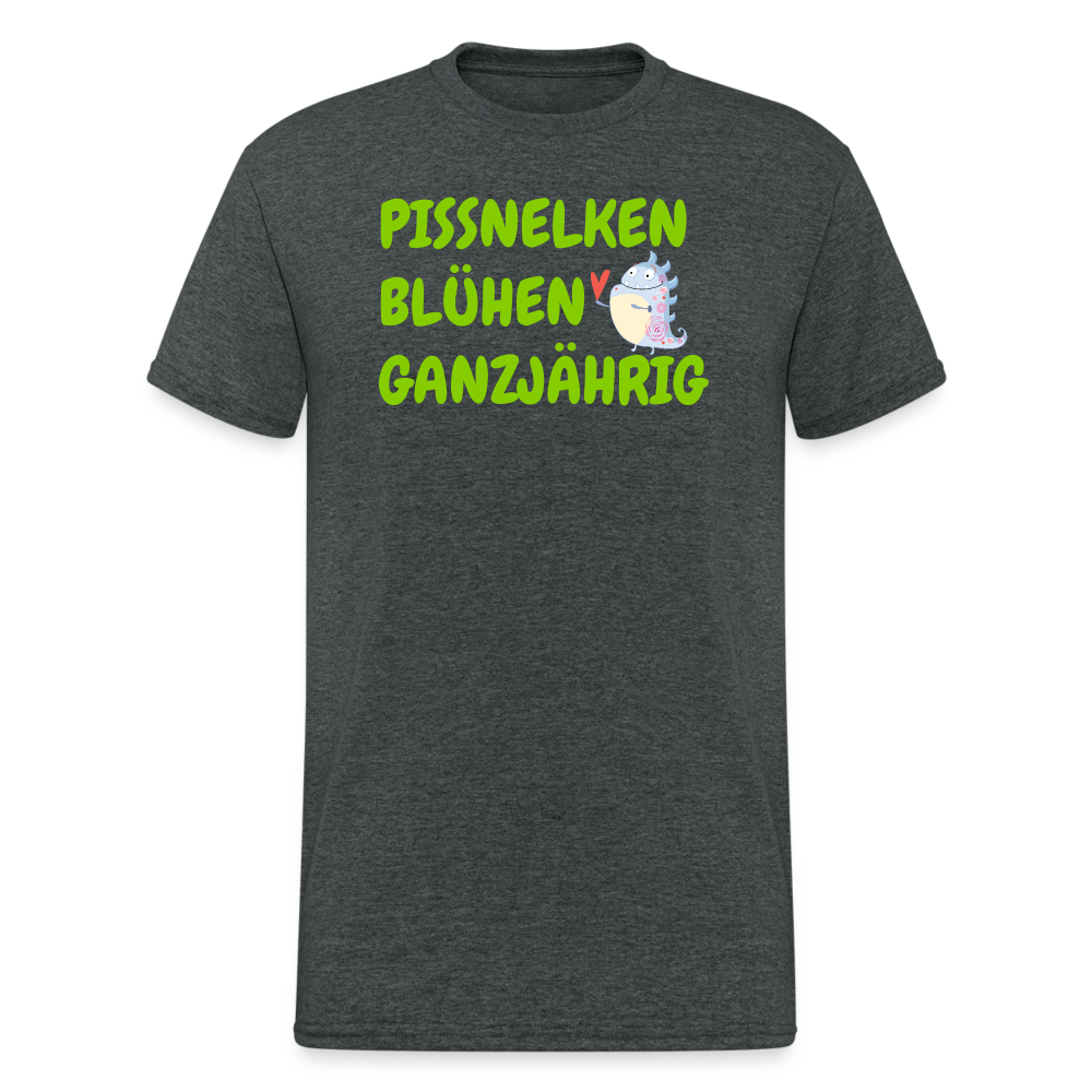 SSW1561 Tshirt PISSNELKEN BLÜHEN GANZJÄHRIG - Dunkelgrau meliert