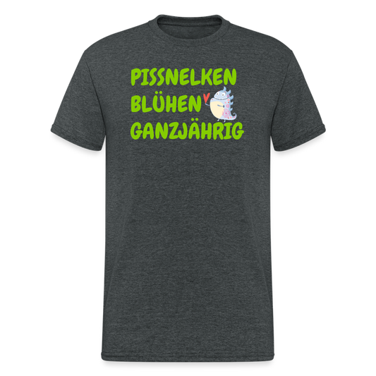 SSW1561 Tshirt PISSNELKEN BLÜHEN GANZJÄHRIG - Dunkelgrau meliert