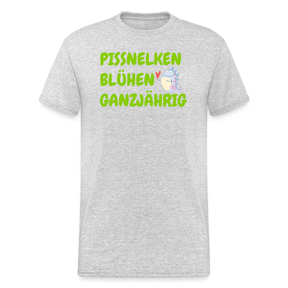 SSW1561 Tshirt PISSNELKEN BLÜHEN GANZJÄHRIG - Grau meliert