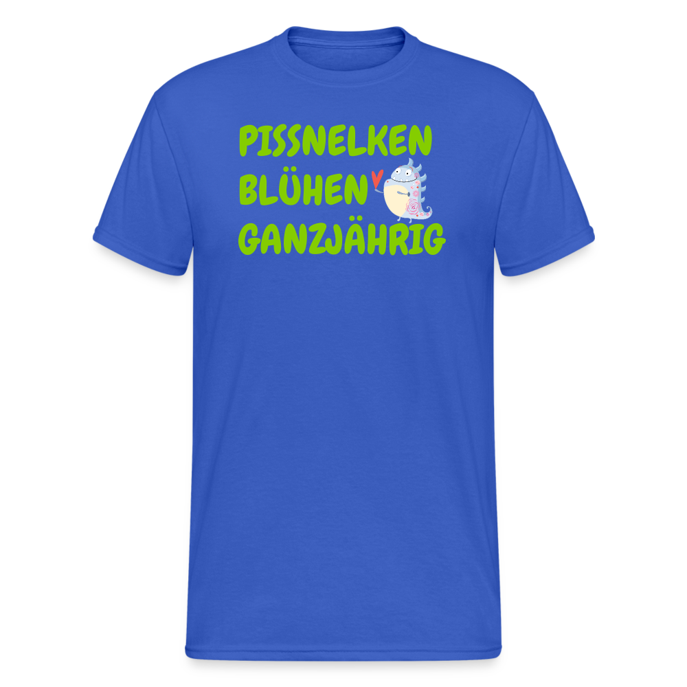 SSW1561 Tshirt PISSNELKEN BLÜHEN GANZJÄHRIG - Königsblau